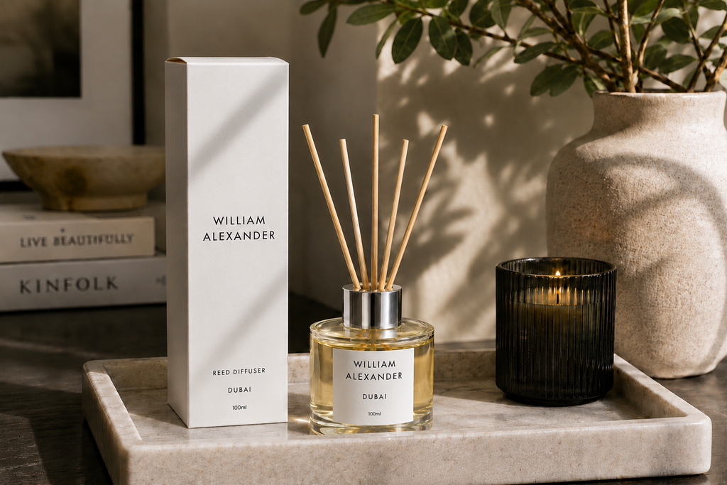 Dubai - Oud & Bergamot Diffuser 120ml | William Alexander