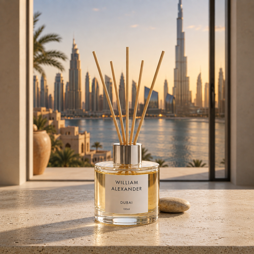 Dubai - Oud & Bergamot Diffuser 120ml | William Alexander