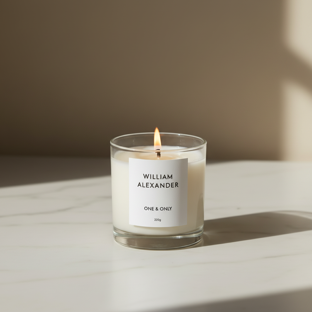 One & Only 220g Candle - Close-up hero shot