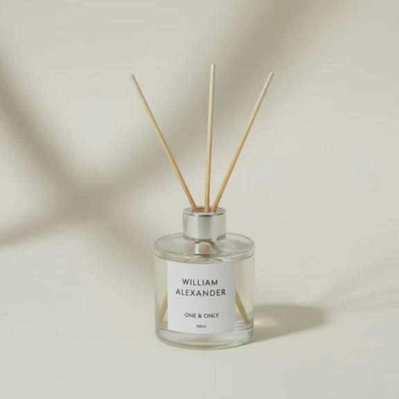 Lime Basil Mandarin Reed Diffuser 100ml | Fresh Citrus Home Fragrance | William Alexander
