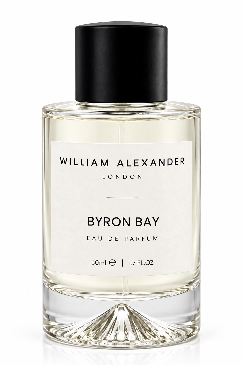 William Alexander Byron Bay Eau de Parfum 50ml bottle - sandalwood, cedar and cardamom unisex fragrance