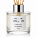 Lime Basil Mandarin Reed Diffuser by William Alexander, fresh citrus home fragrance