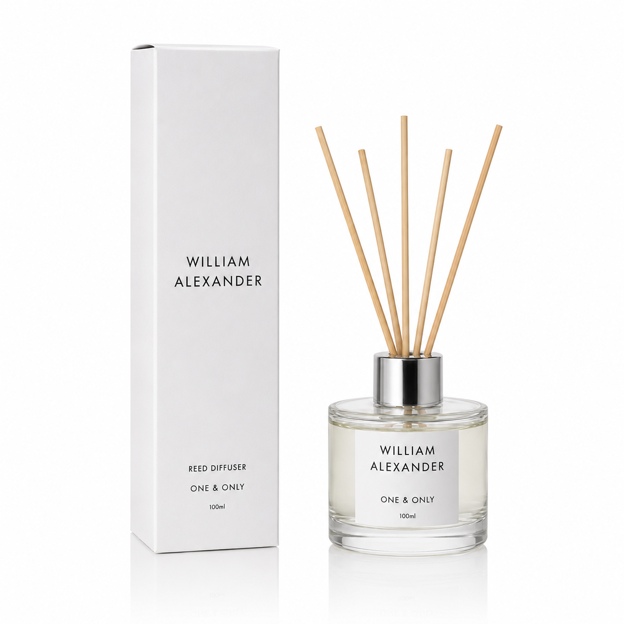 one & only 100ml reed diffuser with box
