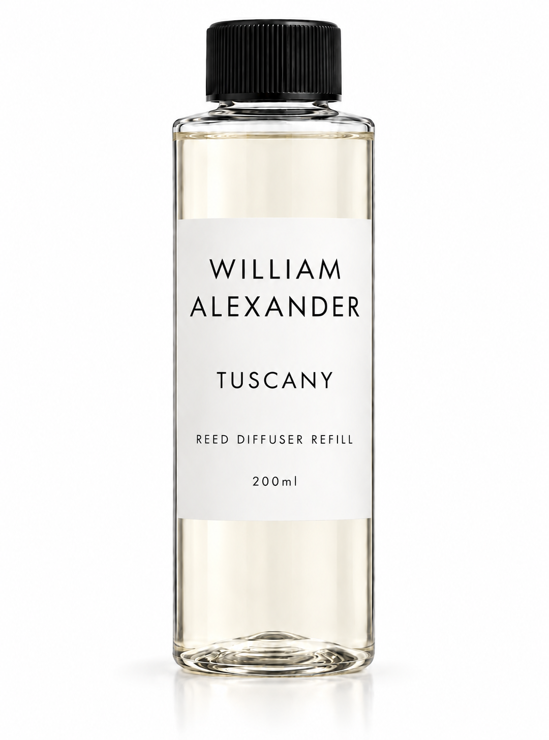 William Alexander Tuscan Fig Reed Diffuser Refill 200ml - green fig and cedar fragrance oil, reeds not included